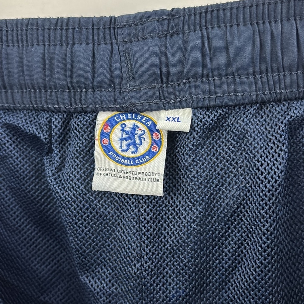 Chelsea Football Club Joggers Track Pants Size XXL Navy Blue Mens Soccer Futbol - Picture 8 of 8